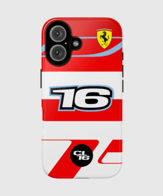 Charles Leclerc 2026 Helmet Phone Case