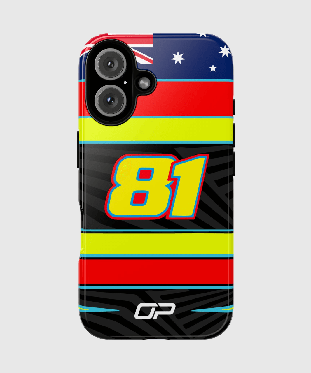 Oscar Piastri 2025 Helmet Phone Case