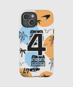 Alternative view of Lando Norris 2024 Miami Phone Case