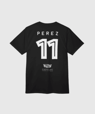 Sergio Perez Cadillac T-Shirt – Black