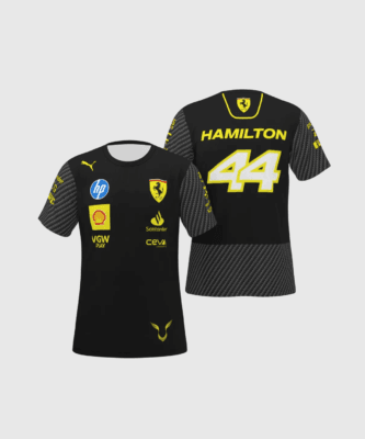 Lewis Hamilton Carbon Fiber T-Shirt