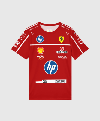 Charles Leclerc 2025 Race Suit T-Shirt