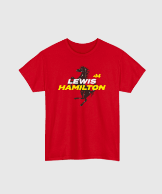 Lewis Hamilton Ferrari Fan T-Shirt