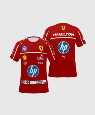 Lewis Hamilton 2025 Race Suit T-Shirt