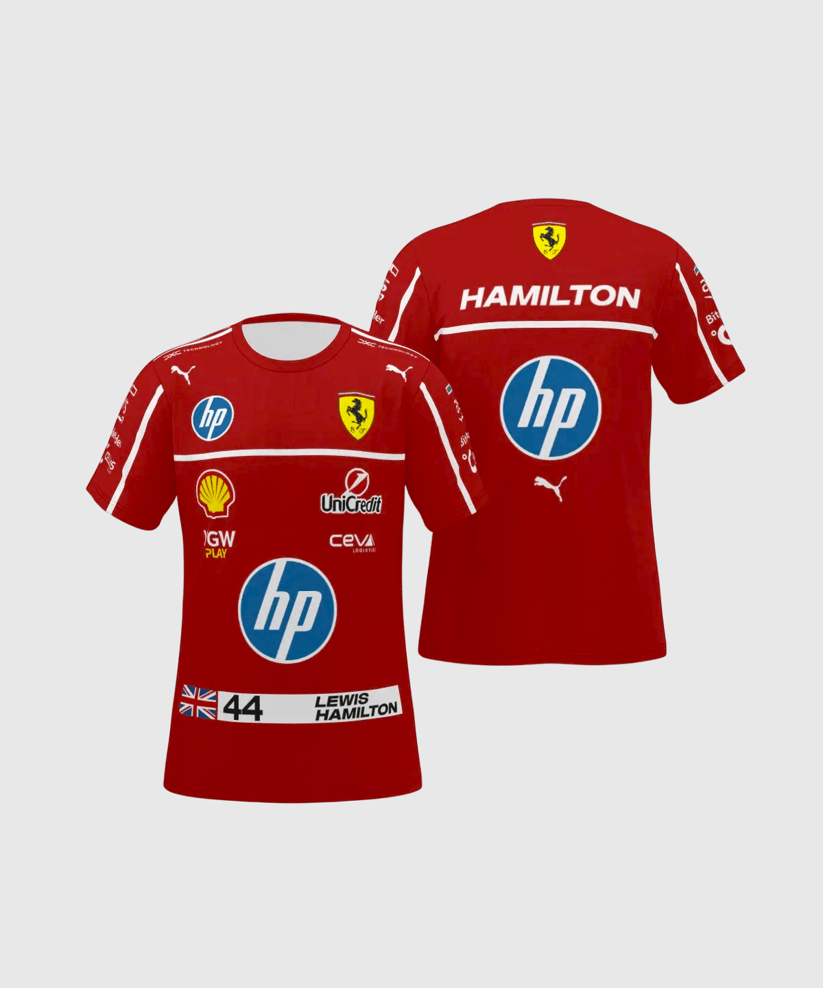 Lewis Hamilton 2025 Race Suit T-Shirt - Image 2