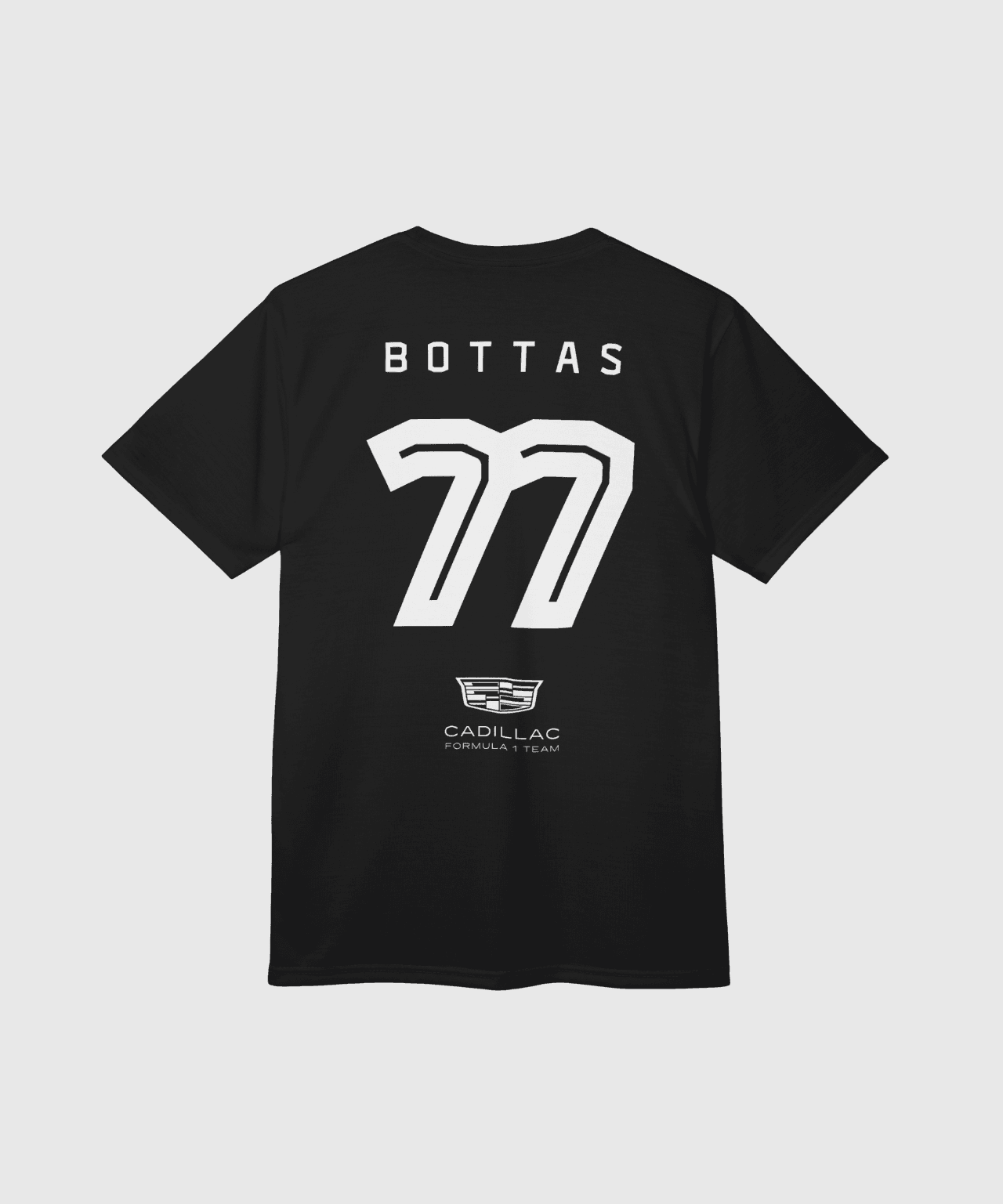 Valtteri Bottas Cadillac T-Shirt – Black - Image 2