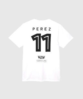 Sergio Perez Cadillac T-Shirt – White