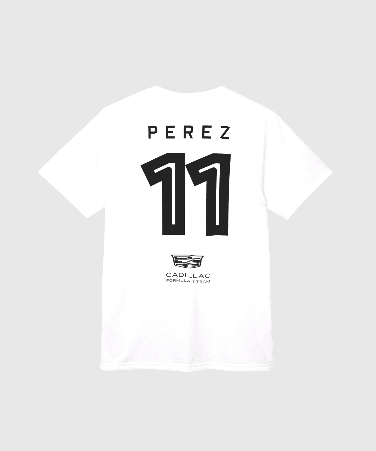 Sergio Perez Cadillac T-Shirt – White - Image 2