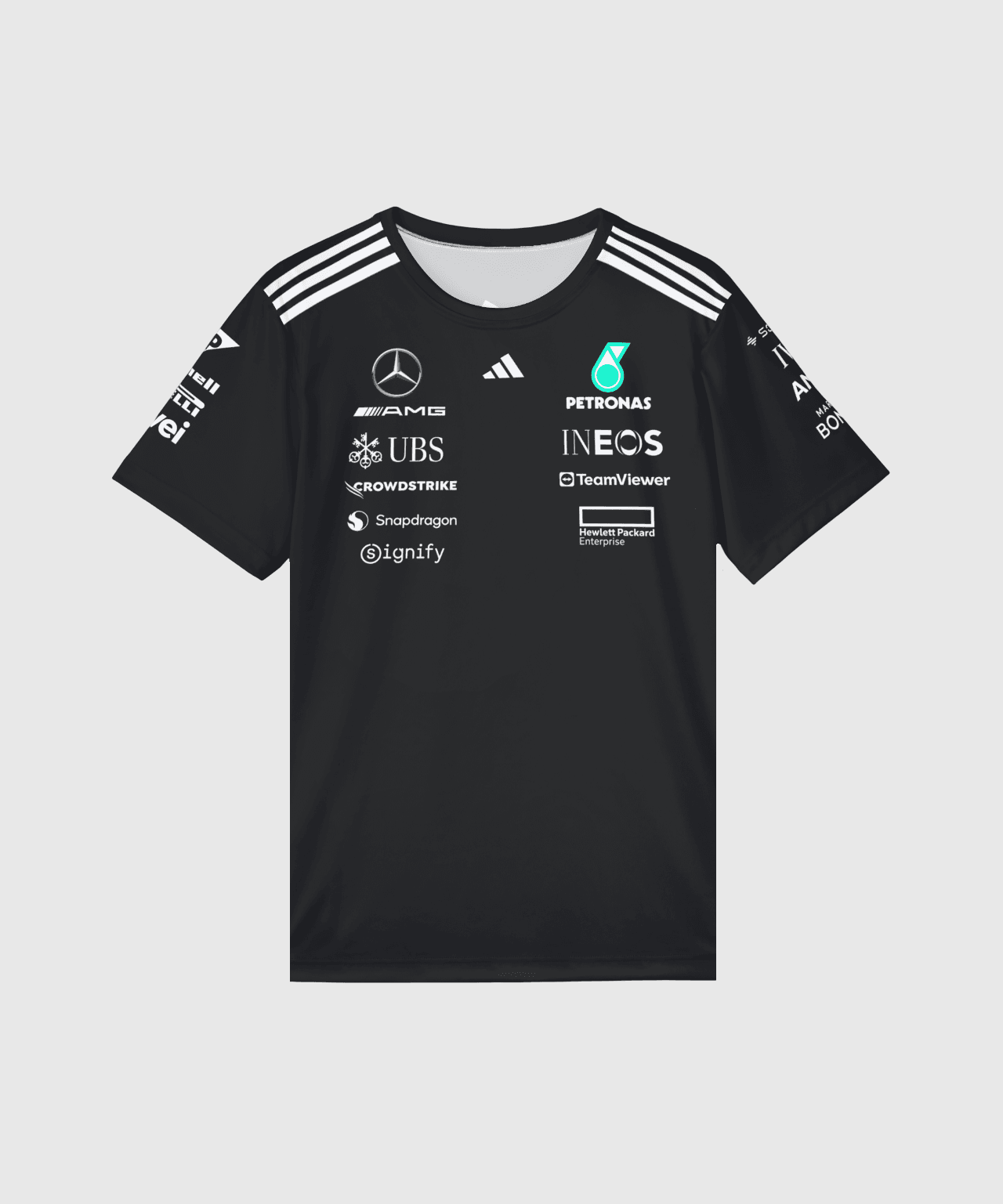 Mercedes 2025 Team T-Shirt - Image 2