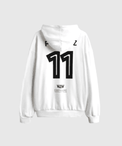 Alternative view of Sergio Perez Cadillac Hoodie – White