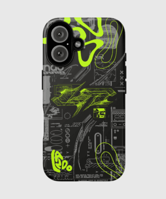 LANDO.EXE 2025 Testing Helmet Phone Case