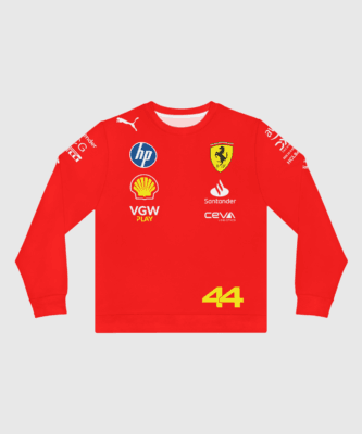 Lewis Hamilton Ferrari Sweatshirt – 2024 Style
