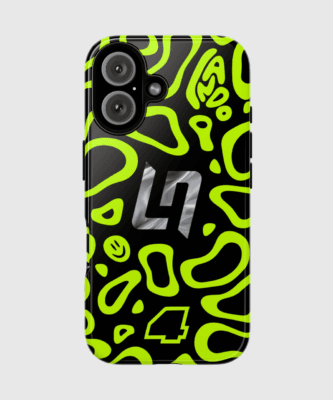Lando Norris 2025 Helmet Phone Case – Night Mode
