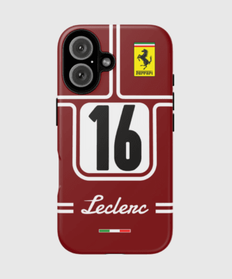 Charles Leclerc 2025 Monza Team Phone Case