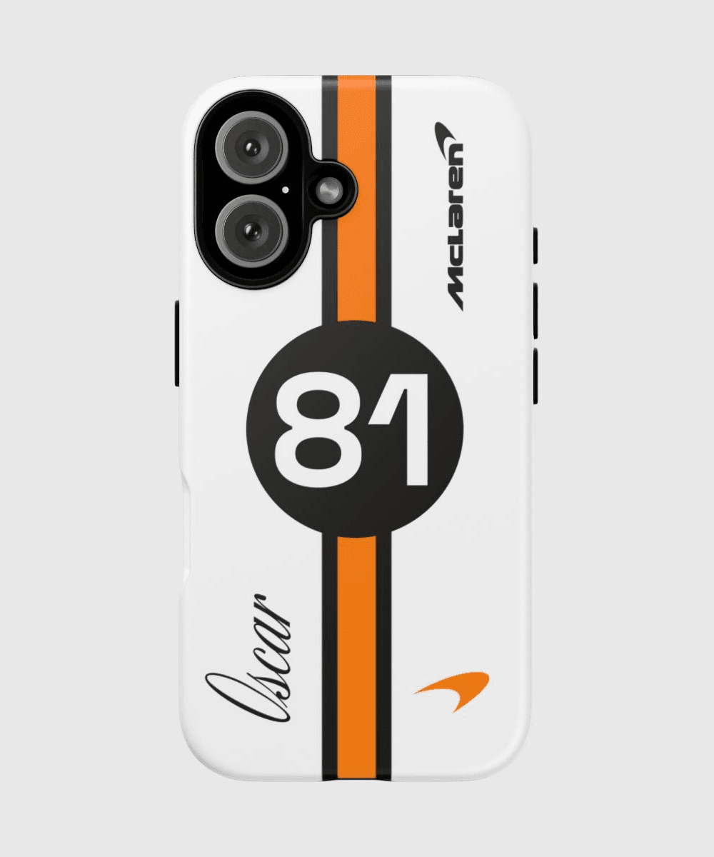 Oscar Piastri 2025 Monaco Phone Case - Image 2