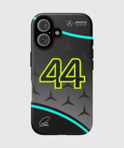 Alternative view of Lewis Hamilton 2024 Team Phone Case