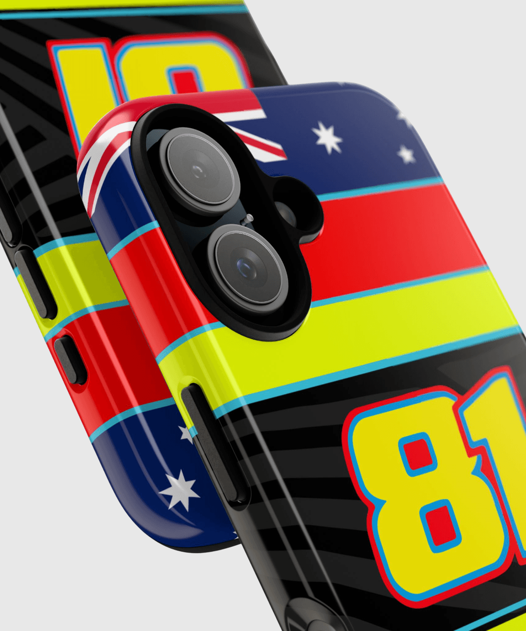 Oscar Piastri 2025 Helmet Phone Case - Image 3