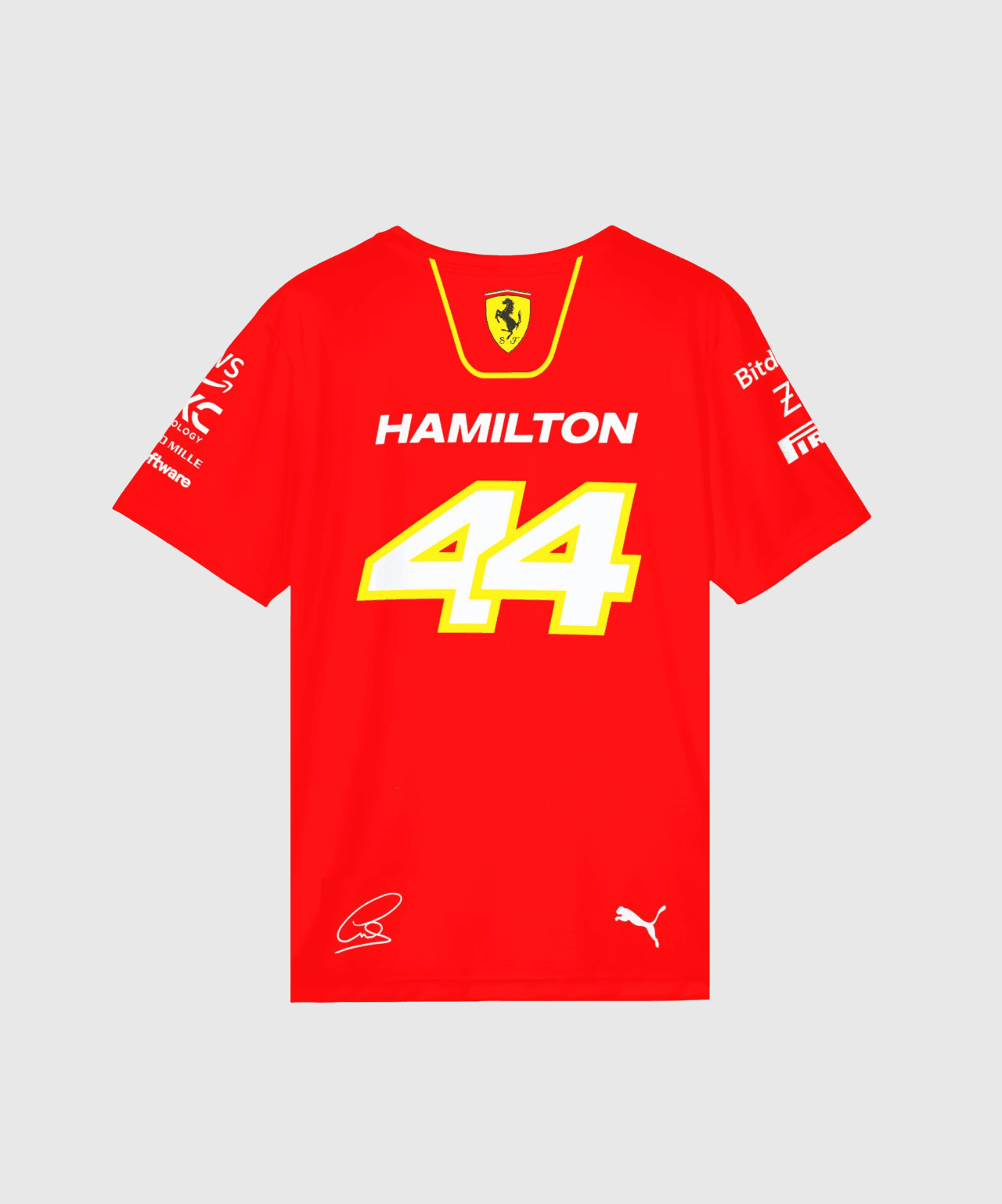 Lewis Hamilton Ferrari T-Shirt – 2024 Style - Image 3