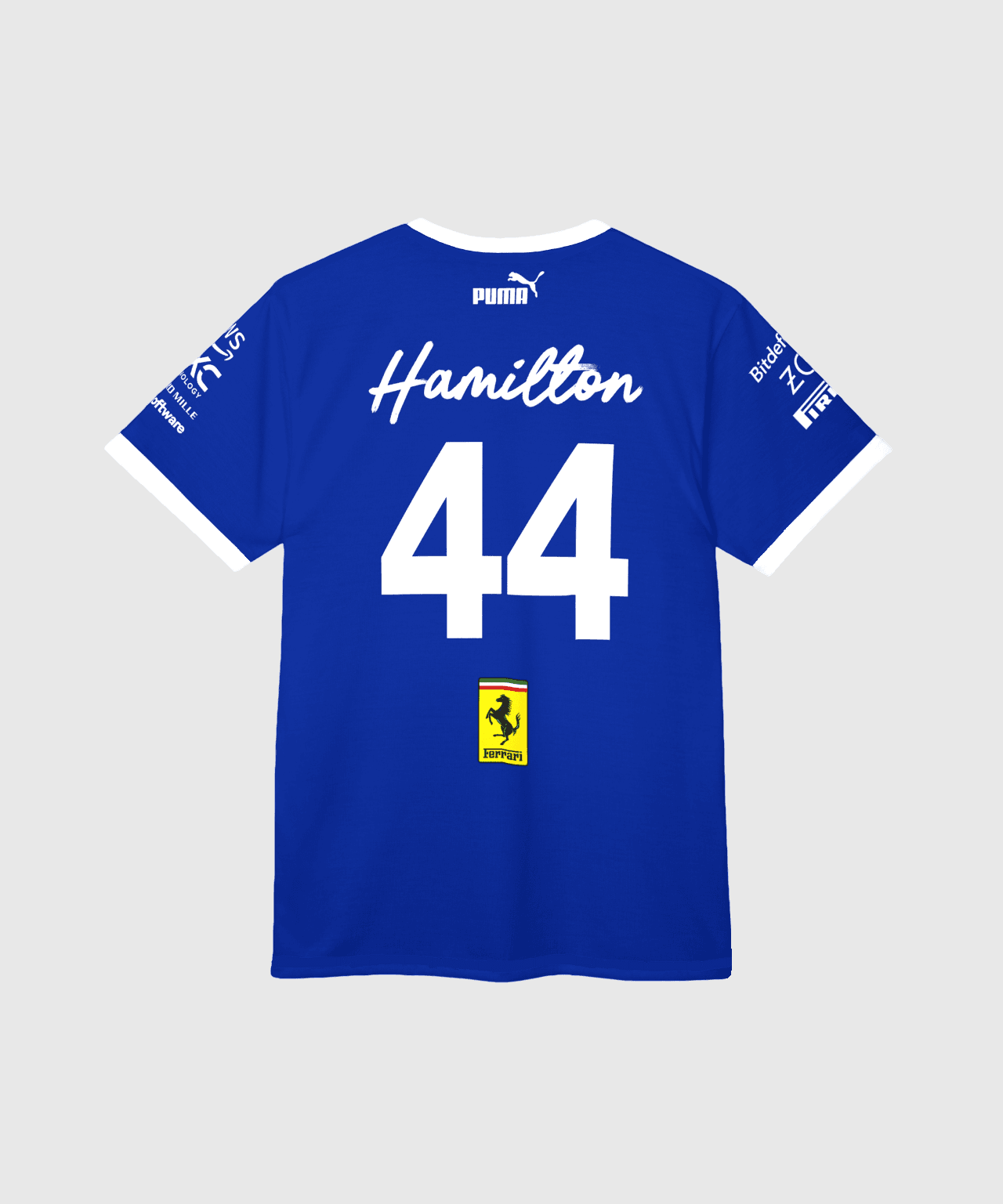 Lewis Hamilton 2025 Monza Ferrari T-Shirt - Image 3