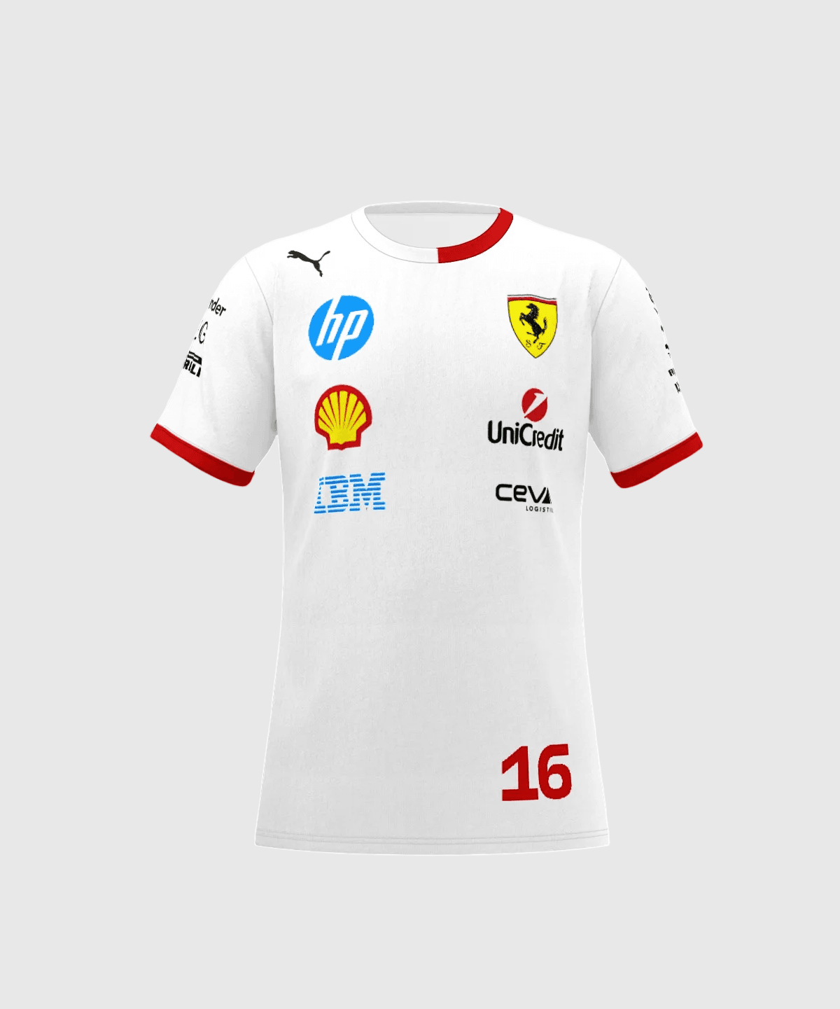 Charles Leclerc 2025 Miami T-Shirt - Image 3