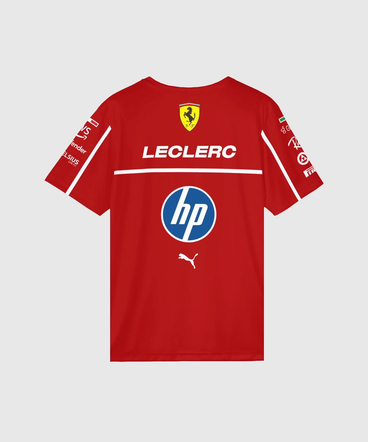 Charles Leclerc 2025 Race Suit T-Shirt - Image 3