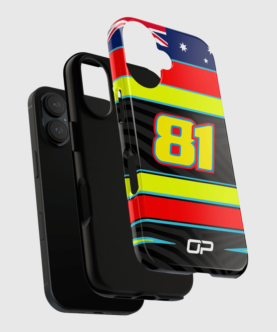 Oscar Piastri 2025 Helmet Phone Case - Image 4