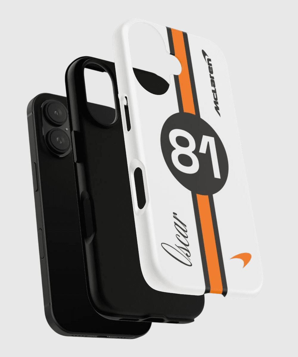 Oscar Piastri 2025 Monaco Phone Case - Image 4