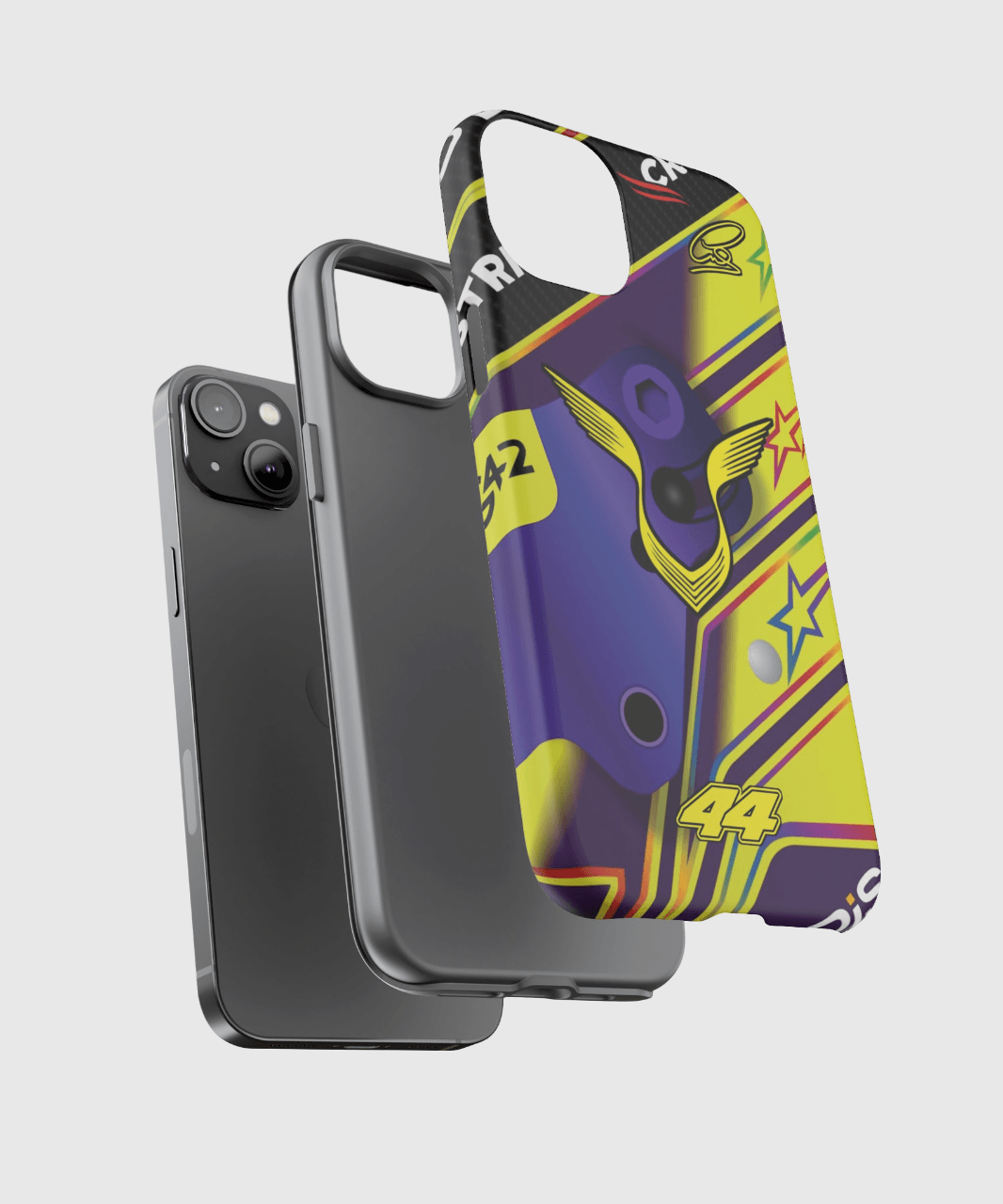 Lewis Hamilton 2024 Helmet Phone Case - Image 4
