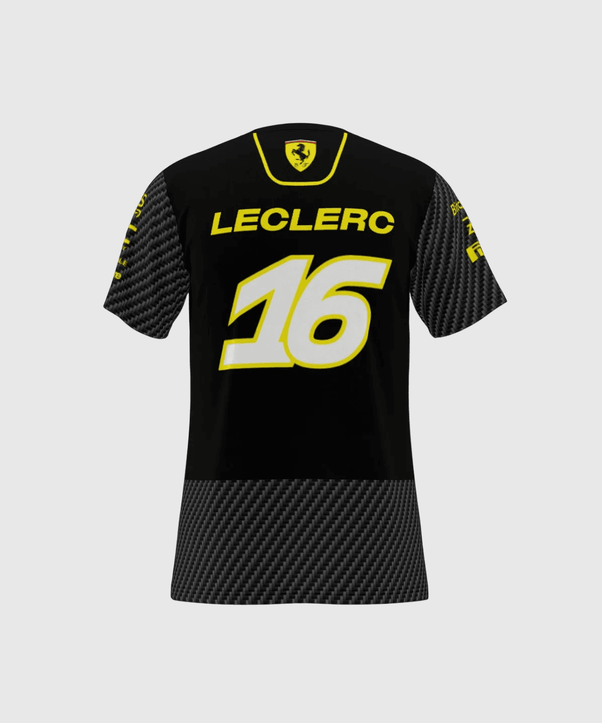Charles Leclerc Carbon Fiber T-Shirt - Image 4