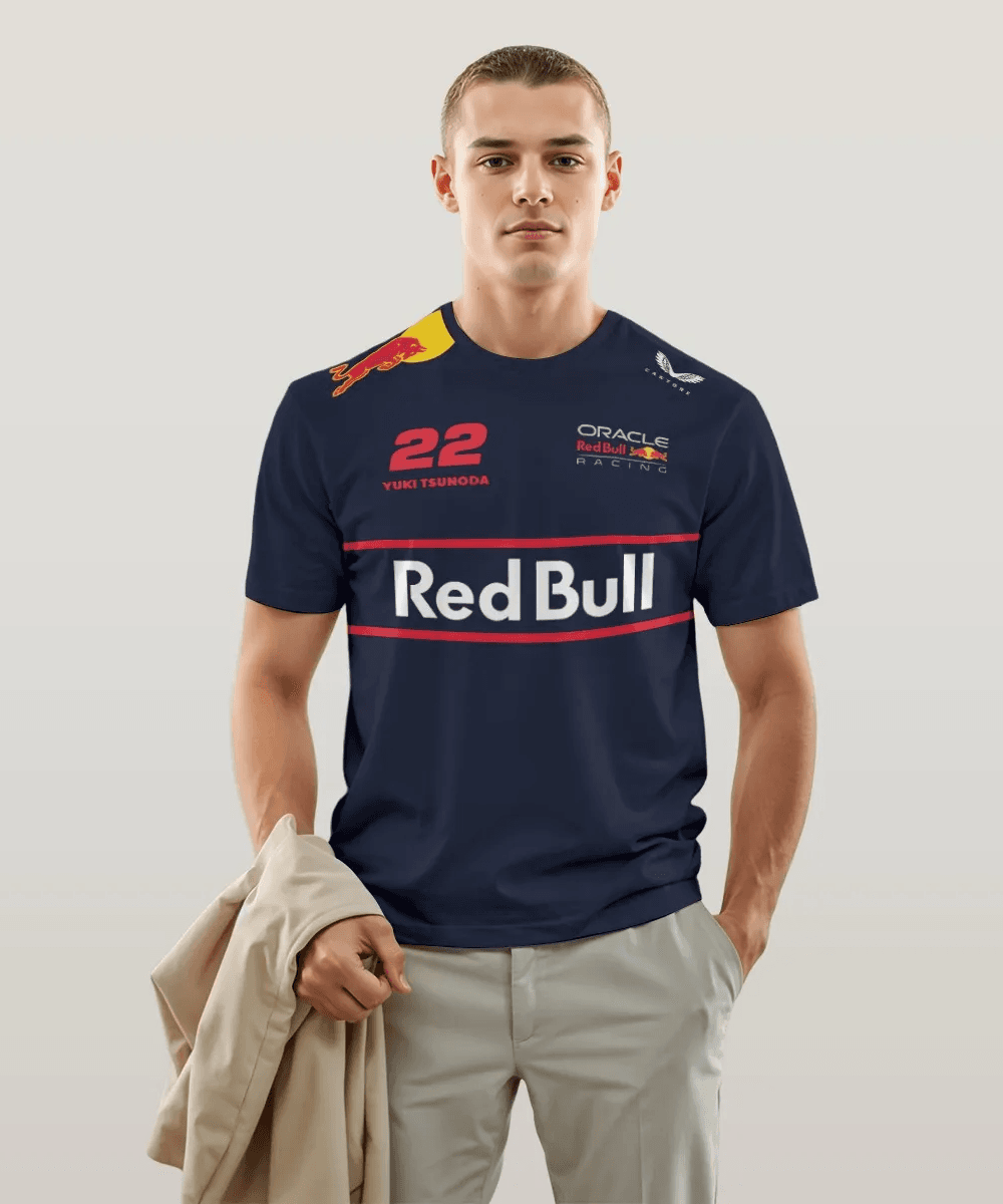 Yuki Tsunoda 2025 Team T-Shirt - Image 4