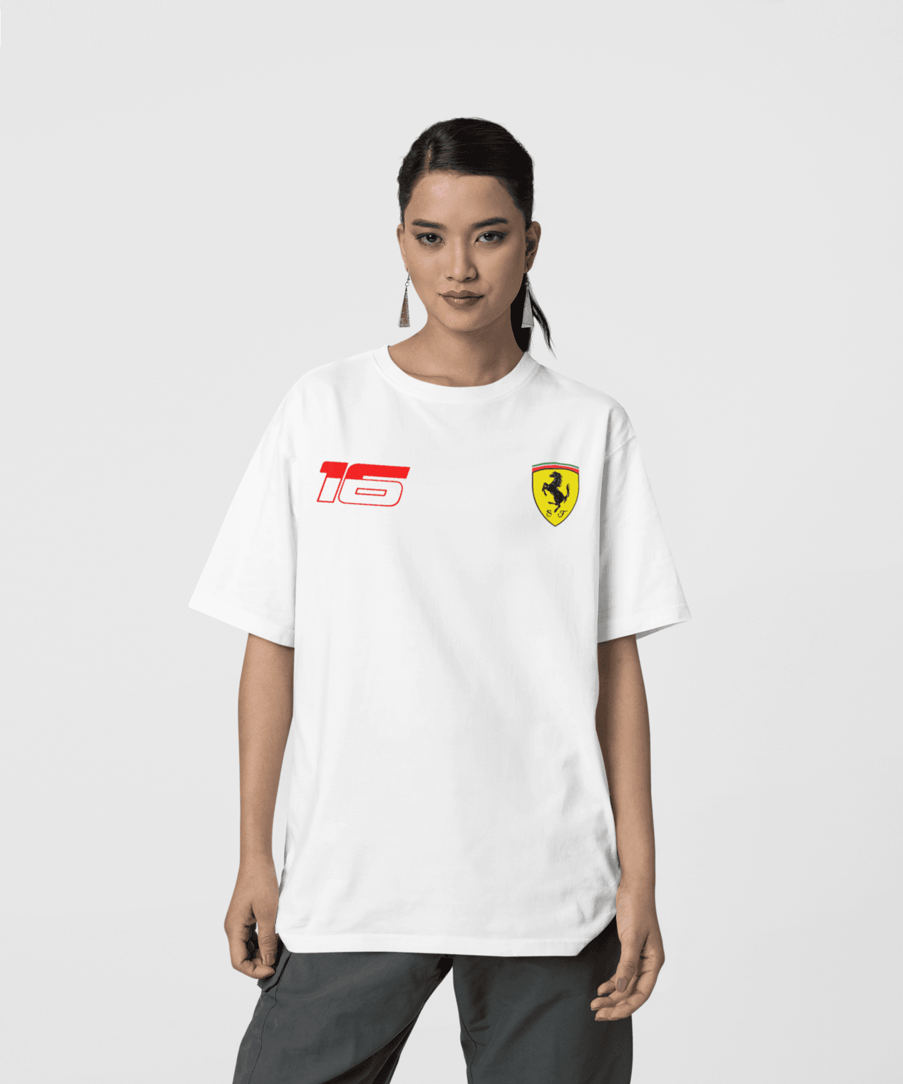 Charles Leclerc 2024 Monaco T-Shirt - Image 4