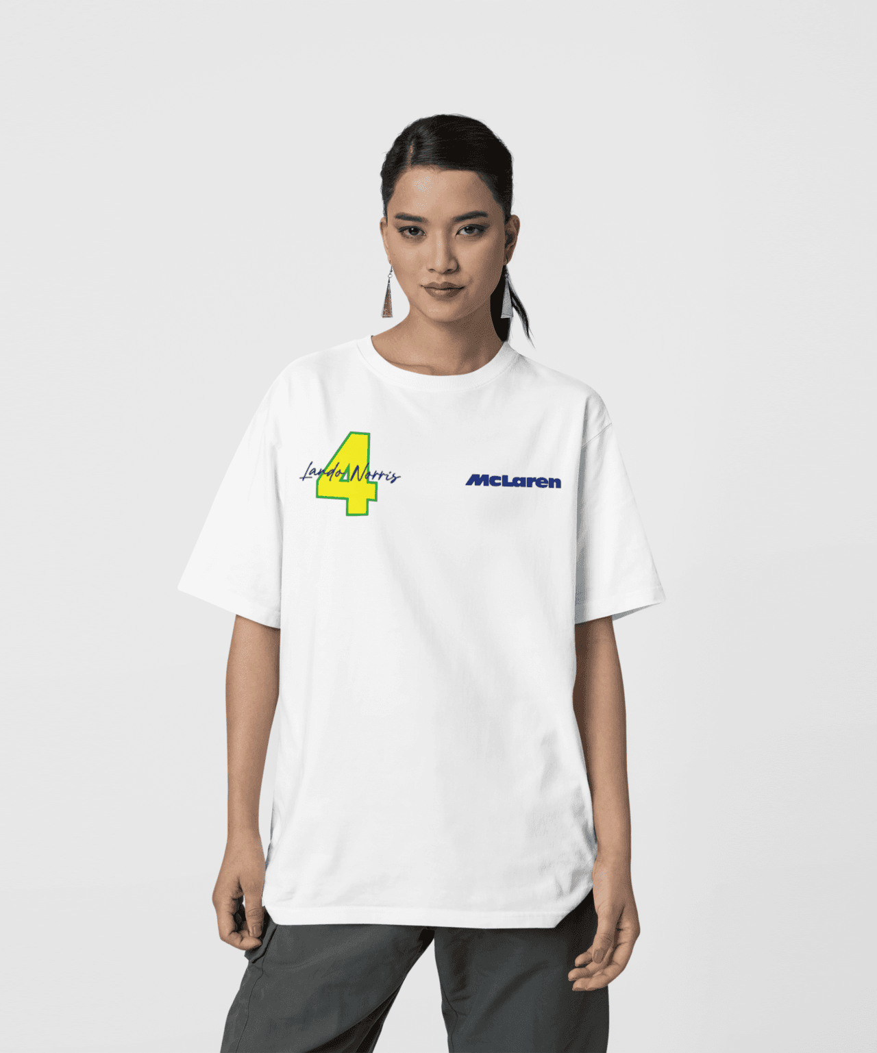 Lando Norris Senna Monaco T-Shirt - Image 4