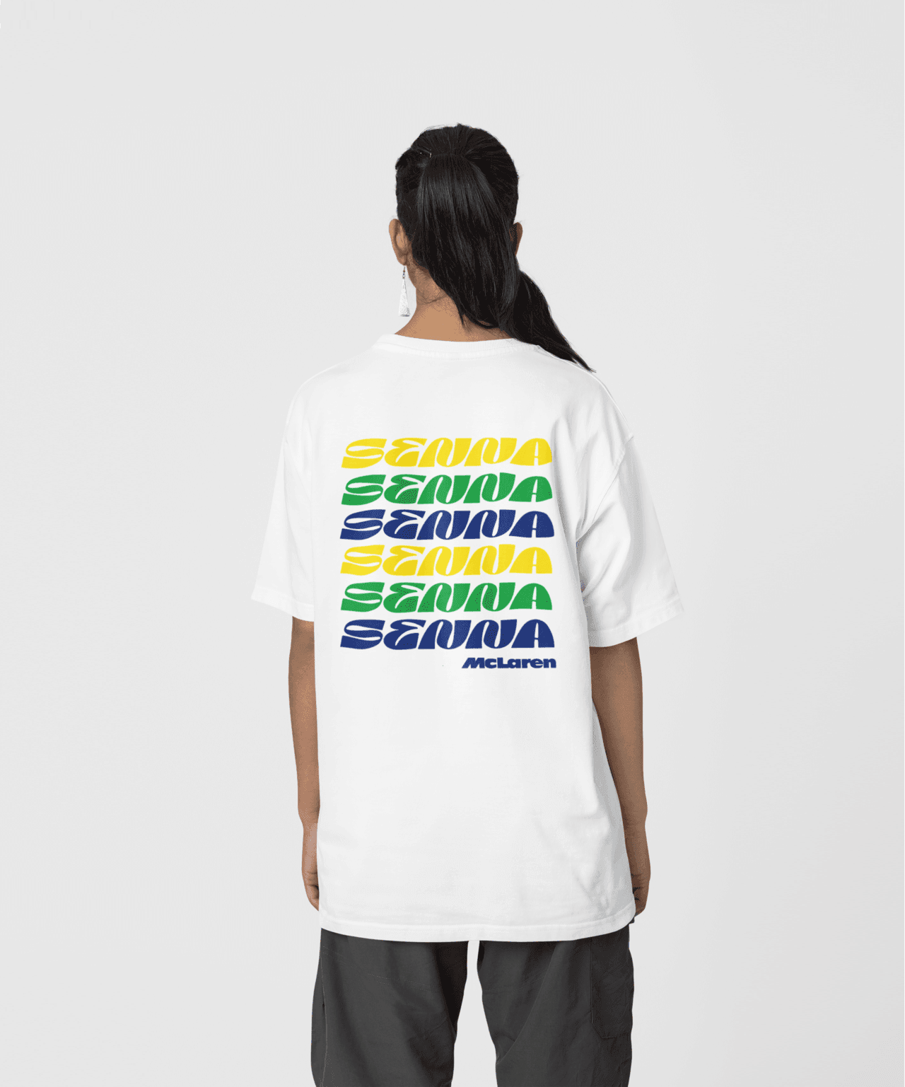Lando Norris Senna Monaco T-Shirt - Image 5