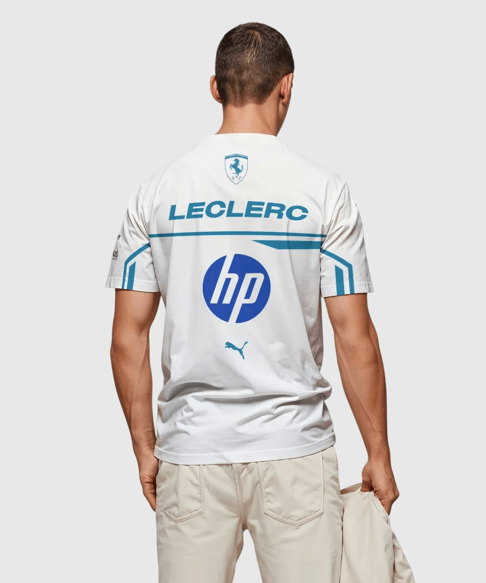 Charles Leclerc 2025 Monaco Race Suit T-Shirt - Image 6