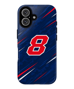 Midnight Blue Racing 8 Phone Case