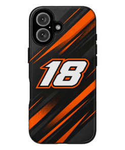 Orange Velocity 18 Phone Case