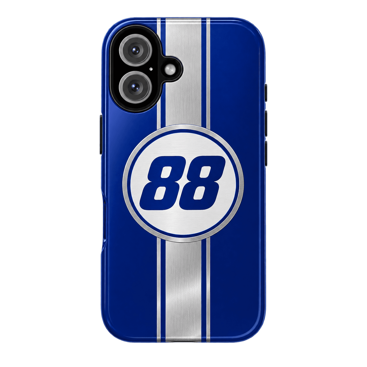Royal Silver 88 Racing Phone Case
