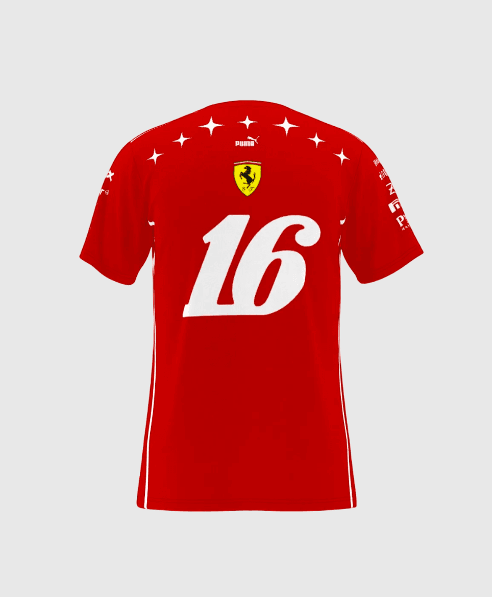Charles Leclerc Monza Team Tee - Image 3