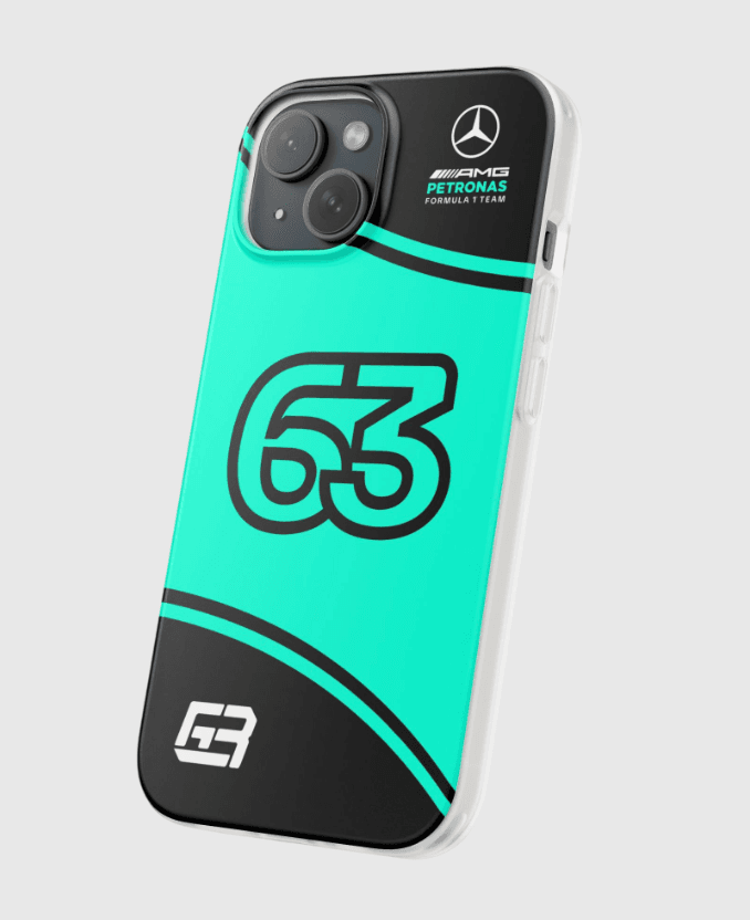 George Russel Malaysia Phone Case - Image 4